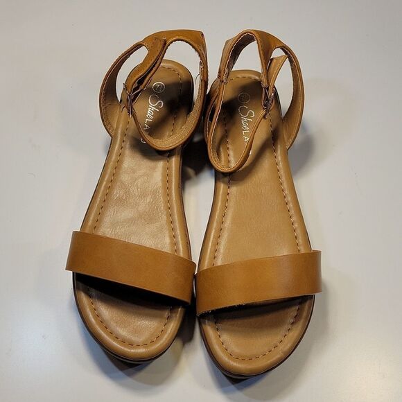 BRAND NEW HERSTYLE CARLI WOMEN"S OPEN TOE ANKLE STRAP PLASFORM LOW WEDGE - Picture 3 of 16